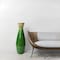 Uniquewise 24" Classic Bamboo Floor Vase Handmade, For Dining, Living Room, Entryway, Glossy Green QI003242.S.GN - alternate 8